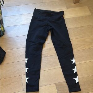 Strut This Black Star Leggings